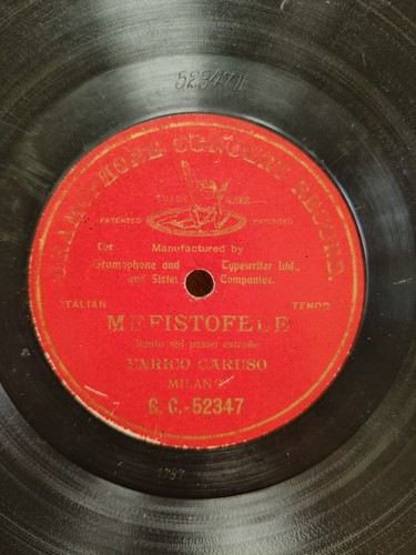 Raro giri enrico caruso - giri,