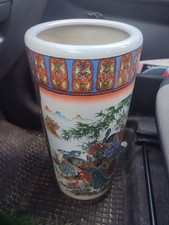 Grande Vaso O Portaombrelli Ceramica Cinese 47 Cm senza Numerazione 