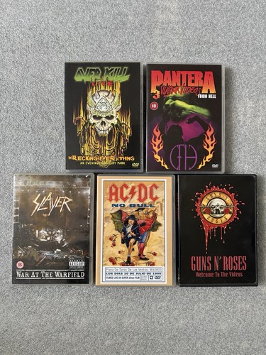Dvd heavy metal thrash death - heavy,