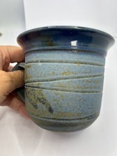 Tazza tazza caffè tè blu fatta a mano ceramica Balducci S Gimignano cucina stoviglie