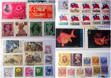 Lotto n68 francobolli asia - lotto,