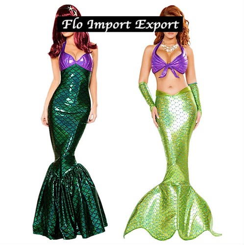 Sirenetta simil ariel vestito - simil,