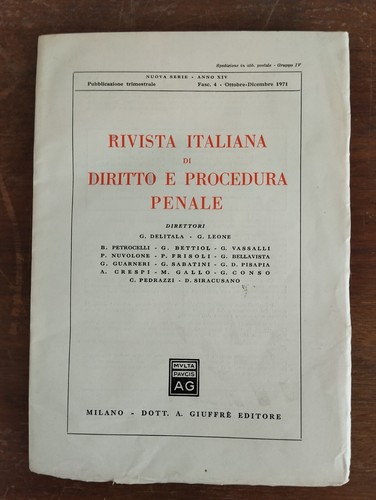 1971 rivista italiana - 10/12,