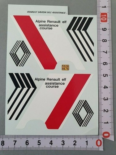 Decals renault saviem sg2 - 1/43,