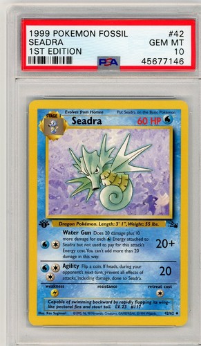 Pokémon fossil 1999 - 1999, seadra