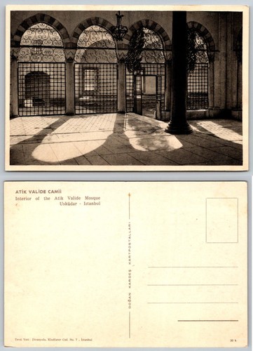 Cartolina epoca atik valide - cartolina, d'epoca
