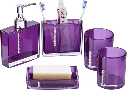 Set accessori bagno pezzi - bagno, 5