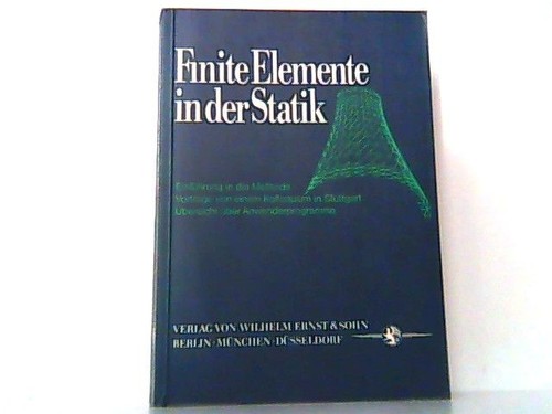 Finite elemente der statik - in,