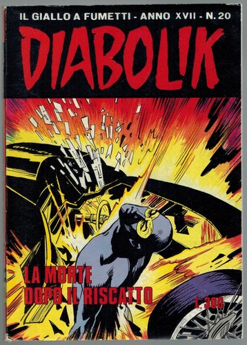 Diabolik inedito xvii 20 la - n.,