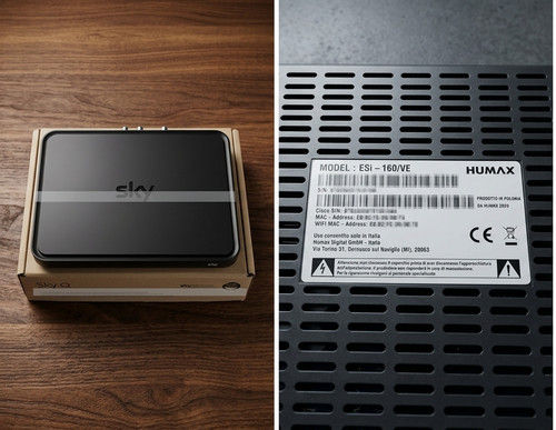 Decoder sky black humax - decoder,