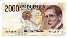 ITALIA - BANCONOTA DA 2000