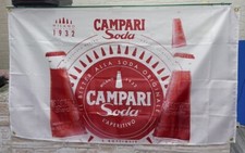 Pubblicità Campari Soda Vessillo Buono Stato Di Conserv. Cm 142 x 84 Vedi Foto