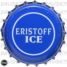 02969] TAPPO CORONA CROWN CAP CHAPA KRONKORKEN CAPSULE - ERISTOFF ICE VODKA