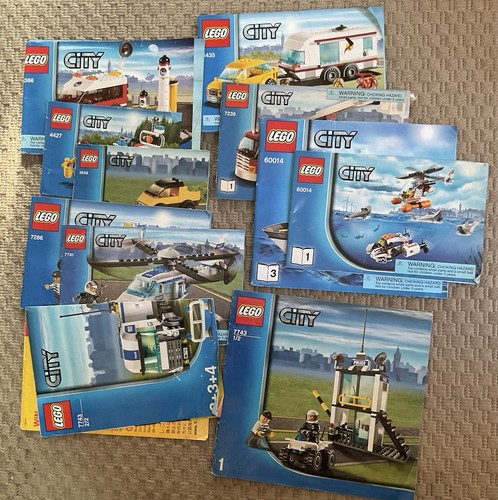 Lego city lotto manuali - city,