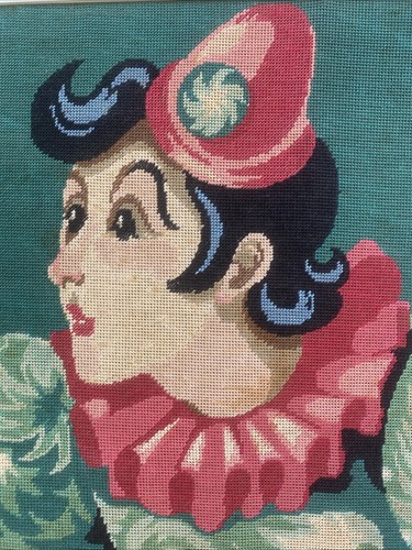 Arazzo vintage retrò con
