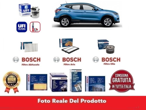 Kit filtri tagliando bosch per - filtri,