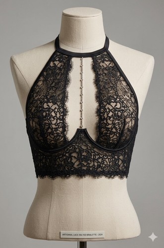 Luxury lace bra - lace, top
