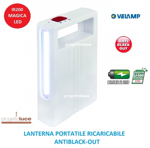 Velamp lampada ricaricabile - velamp,