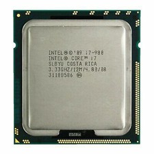 Processore Intel Core i7-980 3,33 GHz LGA1366 SLBYU 12 M cache 6 core TDP130W