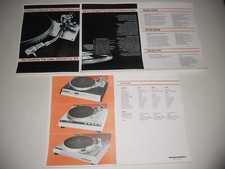 Brochure audio giradischi