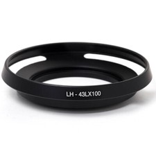 LH-43LX100 paraluce in metallo per Panasonic LUMIX DMC-LX100 & LEICA D-LUX Typ109