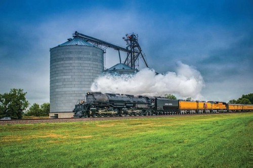 Steam locomotive union pacific - union,