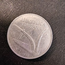 10 lire 1973 R