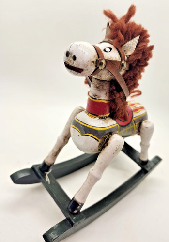 Cavallo dondolo vintage - cavallo,