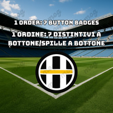 Set 7 Distintivi a Bottone