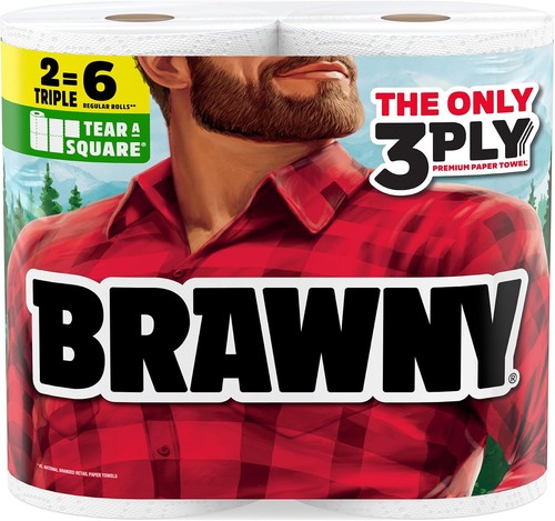 Asciugamani carta brawny - asciugamani,