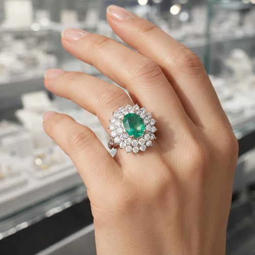 Anello regalo matrimonio - , ovale