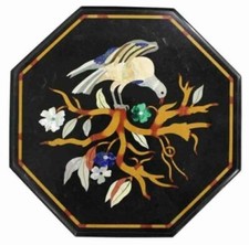 Centro caffè 12" nero piano