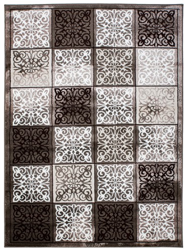 Tappeto marrone moderno