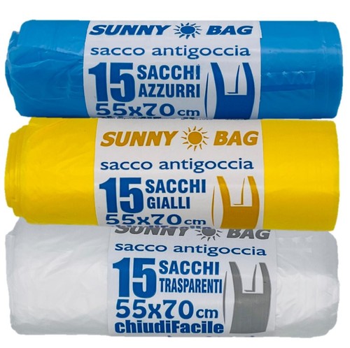 Sacchi pattumiera colorati - pattumiera,