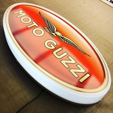 MOTO GUZZI illuminated wall