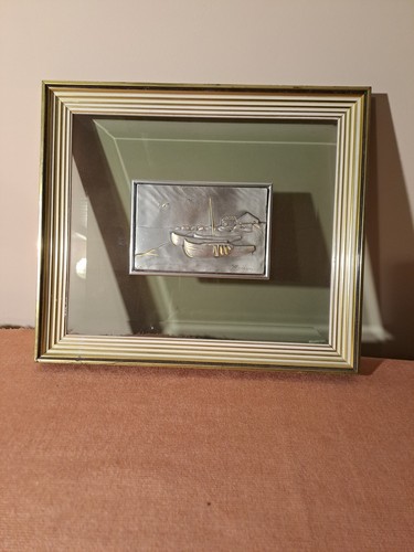 Quadro vintage argento - , di