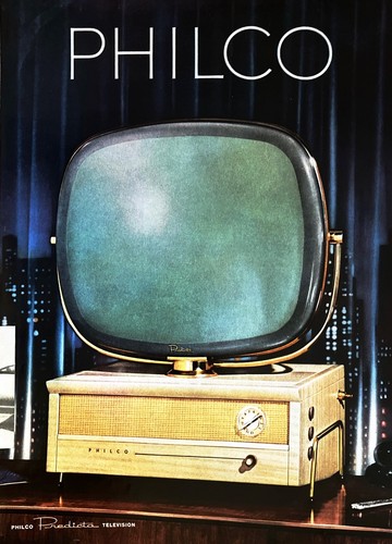1958 philco predicta set - philco,