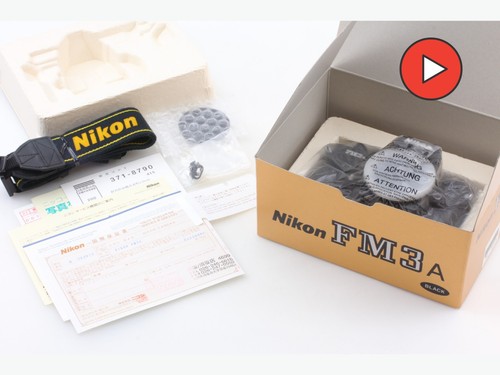 Top mint box nikon - mint, fm3a