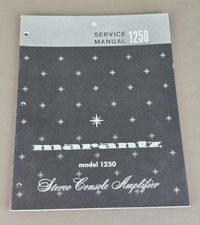 Marantz Model 1250 Service