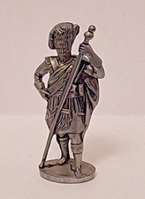 Sorpresine Soldatini kinder metal  Scozzesi 4 - 40mm ferro base con numero