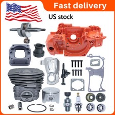 44mm Per Husqvarna 350 345 340 Kit Pistone Cilindro Casa Motore Carter Frizione