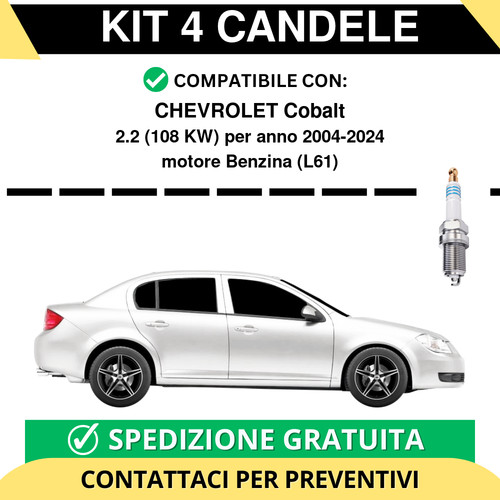 Kit candele per - 4,