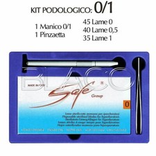 SAFE KIT PODOLOGICO 0-1 MANICO