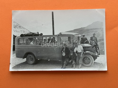 Foto autobus con - con, tetto