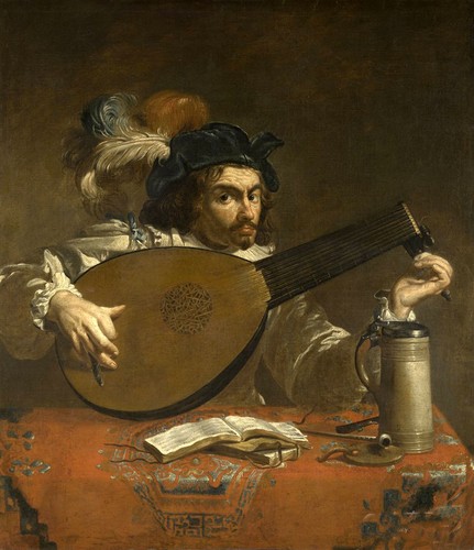 Dipinto olio theodoor rombouts