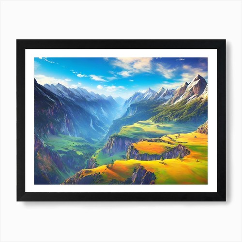 Quadro paesaggio pittura - quadro, paesaggio,
