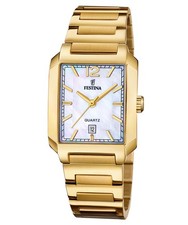 FESTINA Orologio Da Donna Quarzo Rettangolare Color Oro/Perla F20680/2