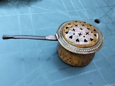 Antico scaldaletto in rame