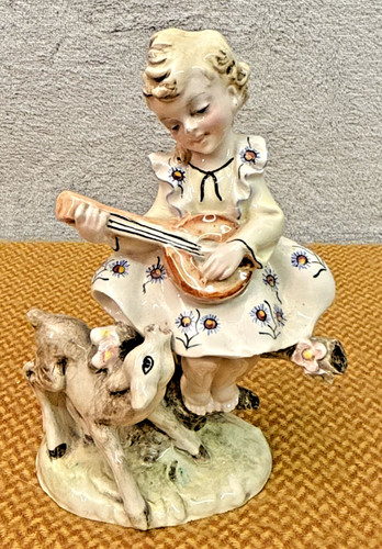 Statuina ceramica stile - , carlo