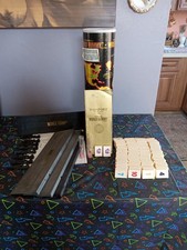 Gioco da tavolo vintage anni 70.  Fantastico colore nero e oro.  Rummy mondiale "originale" 